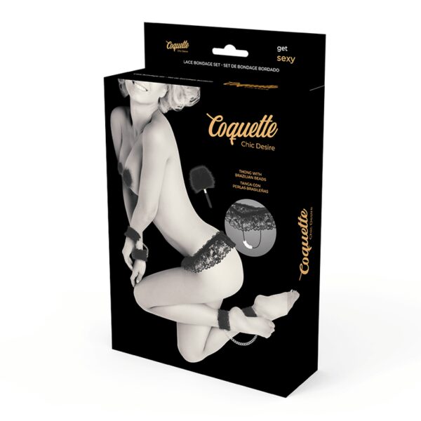 KIT BONDAGE COMPLET POUR JEUX COQUIN A DEUX Coffrets BDSM 36 € sur AnVy.fr, le loveshop engagé