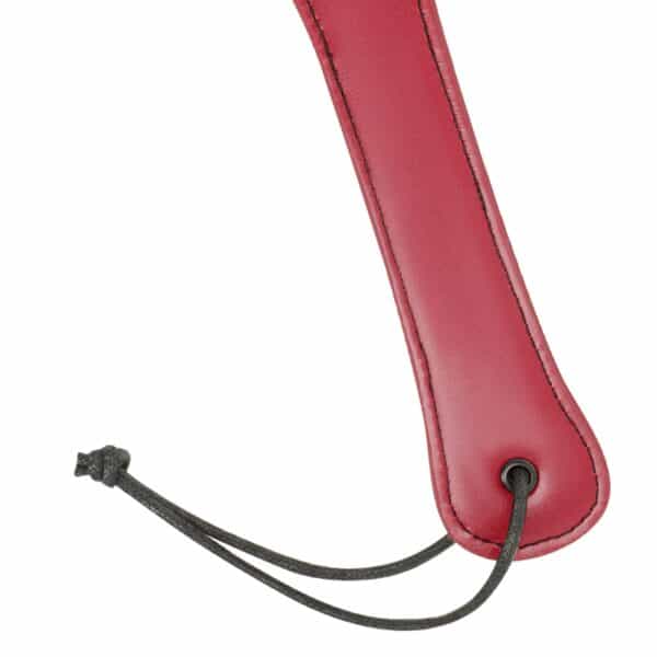 PADDLE BDSM EN CUIR VEGAN ROUGE Paddle 28 € sur AnVy.fr, le loveshop engagé