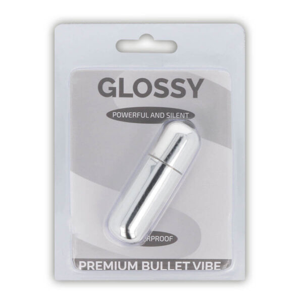 VIBROMASSEUR BULLET ARGENT À PILES - GLOSSY Sextoys à pile(s) 19 € sur AnVy.fr, le loveshop engagé