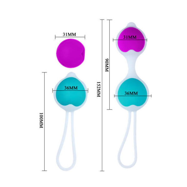 PACK DE BOULES DE KEGEL AJUSTABLES Kit de boules de Kegel 35 € sur AnVy.fr, le loveshop engagé