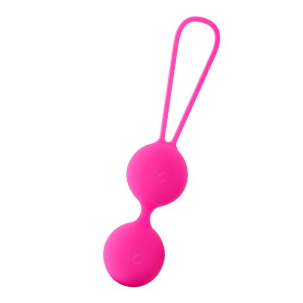 DOUBLE BOULES DE GEISHA EN SILICONE ROSE Boules Ben Wa doubles 27 € sur AnVy.fr, le loveshop engagé