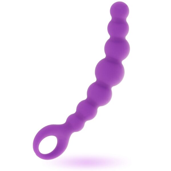 PERLES ANALES EN SILICONE VIOLET 18,5CM - INTENSE Chapelets & perles anal 27 € sur AnVy.fr, le loveshop engagé