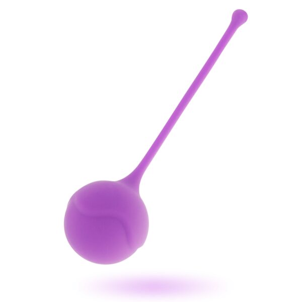 BOULE DE KEGEL VIOLETTE SIMPLE EN SILICONE Boule chinoise simple 24 € sur AnVy.fr, le loveshop engagé