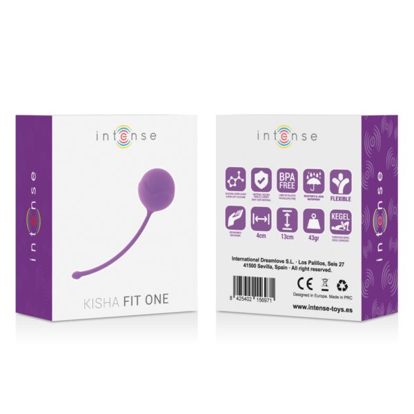 BOULE DE KEGEL VIOLETTE SIMPLE EN SILICONE Boule chinoise simple 24 € sur AnVy.fr, le loveshop engagé