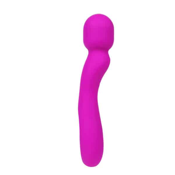 VIBROMASSEUR WAND RECHARGEABLE SILICONE ROSE Sextoys Wand 35 € sur AnVy.fr, le loveshop engagé