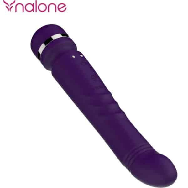 SEXTOY WAND VIOLET DOUBLE STIMULATION - NALONE Sextoys Wand 40 € sur AnVy.fr, le loveshop engagé