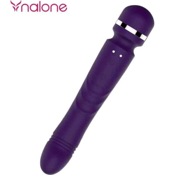 SEXTOY WAND VIOLET DOUBLE STIMULATION - NALONE Sextoys Wand 40 € sur AnVy.fr, le loveshop engagé