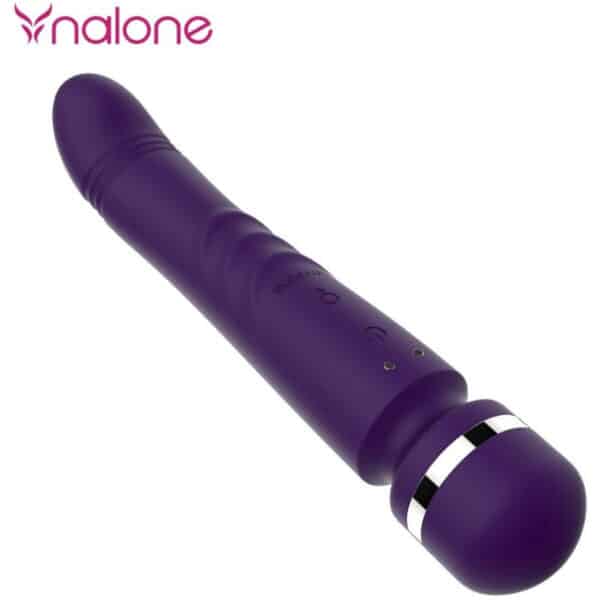 SEXTOY WAND VIOLET DOUBLE STIMULATION - NALONE Sextoys Wand 40 € sur AnVy.fr, le loveshop engagé