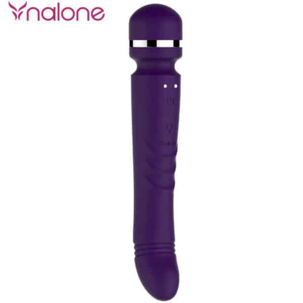 SEXTOY WAND VIOLET DOUBLE STIMULATION - NALONE Sextoys Wand 40 € sur AnVy.fr, le loveshop engagé