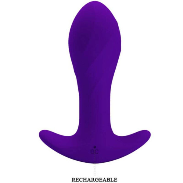 VIBROMASSEUR ANAL VIOLET - PRETTY LOVE Plugs anal vibrants 42 € sur AnVy.fr, le loveshop engagé