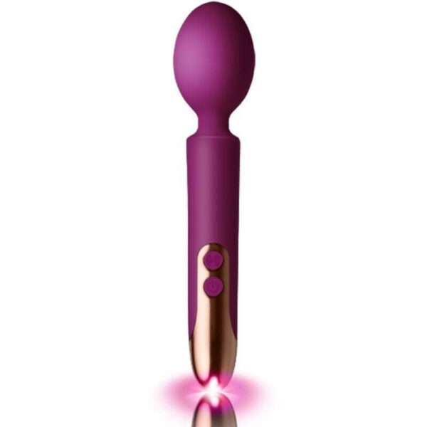 VIBRO-MASSEUR RECHARGEABLE SENSUEL VIOLET Vibro wand 63 € sur AnVy.fr, le loveshop engagé