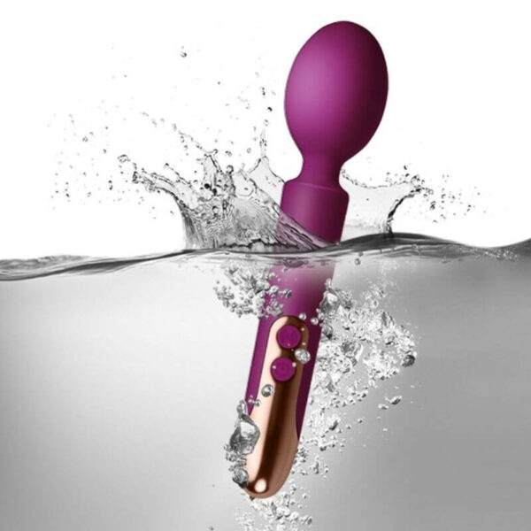 VIBRO-MASSEUR RECHARGEABLE SENSUEL VIOLET Vibro wand 63 € sur AnVy.fr, le loveshop engagé