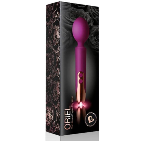 VIBRO-MASSEUR RECHARGEABLE SENSUEL VIOLET Vibro wand 63 € sur AnVy.fr, le loveshop engagé