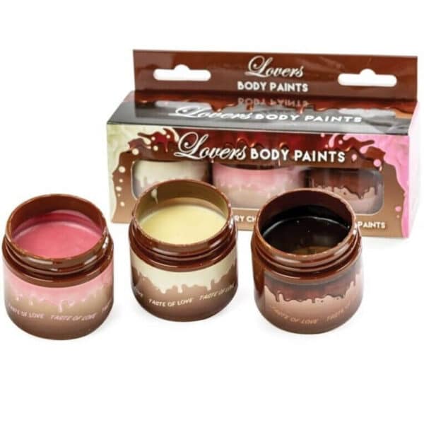 PEINTURES CORPORELLES ÉROTIQUES 3x60GR Aphrodisiaques 14 € sur AnVy.fr, le loveshop engagé