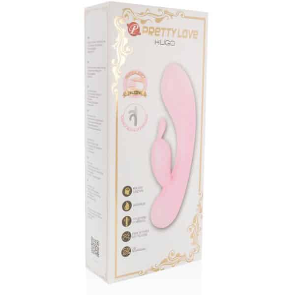 GODEMICHET LAPIN ROSE VIBRANT Godes rabbit rechargeables 42 € sur AnVy.fr, le loveshop engagé