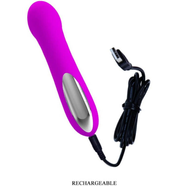 VIBROMASSEUR POINT-G RECHARGEABLE ROSE Vibrateur point-G 35 € sur AnVy.fr, le loveshop engagé