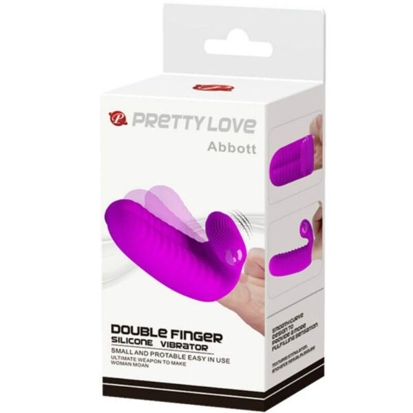 DOIGT VIBRANT À PILES VIOLET - PRETTY LOVE Doigts vibrants 25 € sur AnVy.fr, le loveshop engagé