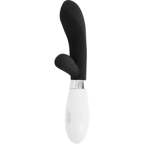 GODE MASSANT LAPIN NOIR - GLOSSY Vibro rabbit à pile(s) 43 € sur AnVy.fr, le loveshop engagé