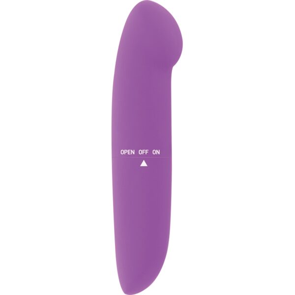 PETIT GODE VIBRANT VIOLET À PILE - GLOSSY Sextoys à pile(s) 19 € sur AnVy.fr, le loveshop engagé