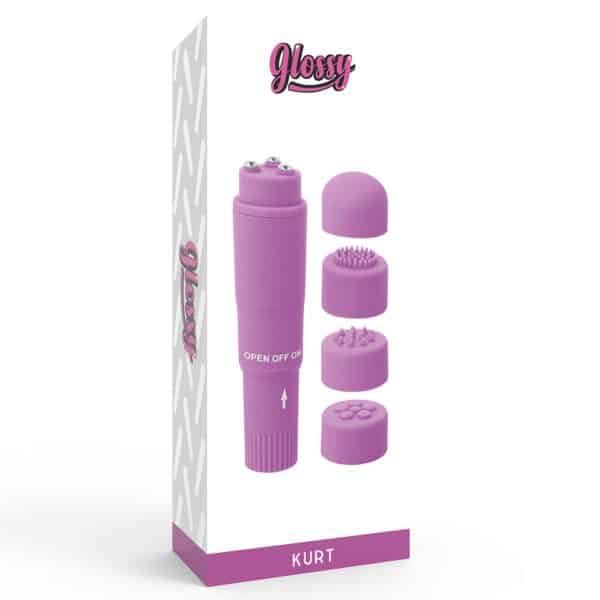 STIMULATEUR CLITO INTERCHANGEABLE VIOLET À PILE Vibromasseurs pour clitoris 22 € sur AnVy.fr, le loveshop engagé