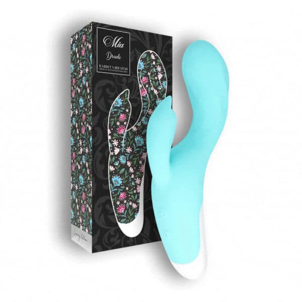 SEXTOY RABBIT DESIGN ET ELEGANT TURQUOISE Godes rabbit rechargeables 68 € sur AnVy.fr, le loveshop engagé