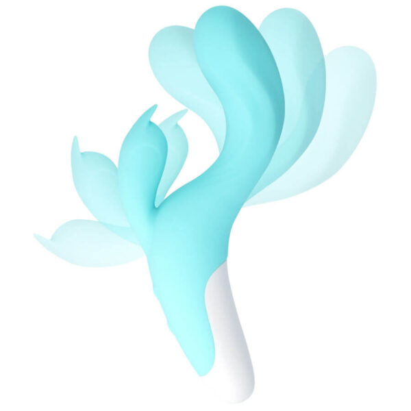 SEXTOY RABBIT DESIGN ET ELEGANT TURQUOISE Godes rabbit rechargeables 68 € sur AnVy.fr, le loveshop engagé