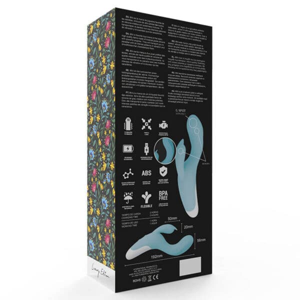 SEXTOY RABBIT DESIGN ET ELEGANT TURQUOISE Godes rabbit rechargeables 68 € sur AnVy.fr, le loveshop engagé