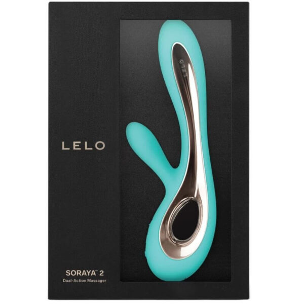 VIBROMASSEUR SORAYA 2 BLEU CLAIR - LELO Sextoys Rabbit 229 € sur AnVy.fr, le loveshop engagé