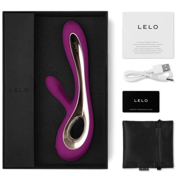 VIBRO RABBIT SORAYA 2 ROSE - LELO Sextoys Rabbit 229 € sur AnVy.fr, le loveshop engagé