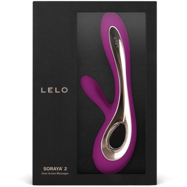 VIBRO RABBIT SORAYA 2 ROSE - LELO Sextoys Rabbit 229 € sur AnVy.fr, le loveshop engagé