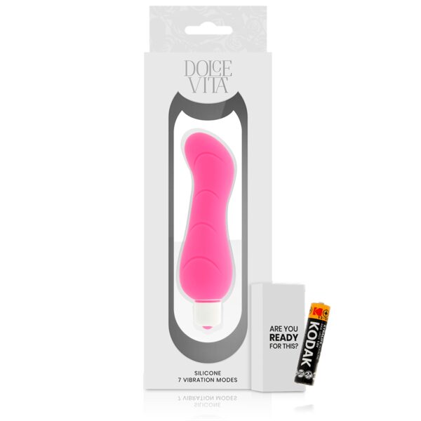 GODE VIBRANT À PILE ROSE EN SILICONE Sextoys à pile(s) 28 € sur AnVy.fr, le loveshop engagé