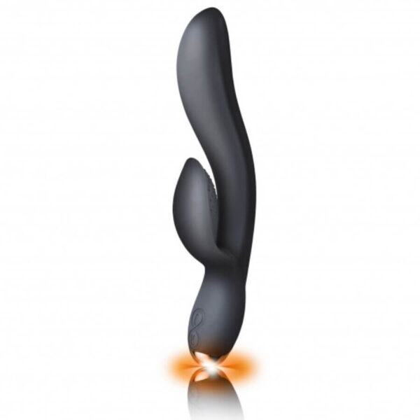 JOUET VIBRANT DOUBLE STIMULATION NOIR Godes rabbit rechargeables 75 € sur AnVy.fr, le loveshop engagé