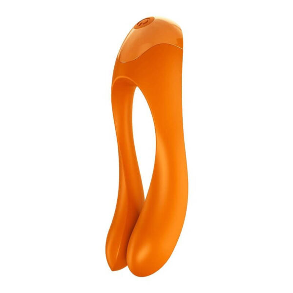 VIBRO POUR COUPLE EN SILICONE ORANGE Sextoys double stimulation 40 € sur AnVy.fr, le loveshop engagé