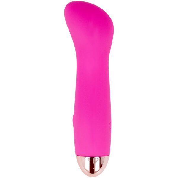 VIBRATEUR RECHARGEABLE EN SILICONE ROSE Vibromasseurs rechargeables 35 € sur AnVy.fr, le loveshop engagé