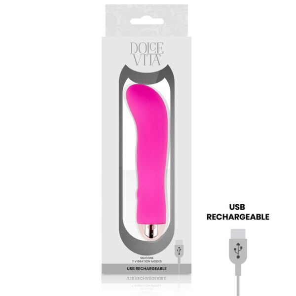 VIBRATEUR RECHARGEABLE ROSE Vibromasseurs rechargeables 35 € sur AnVy.fr, le loveshop engagé