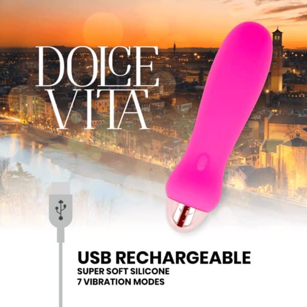 VIBRO CHARGEMENT PAR USB EN SILICONE ROSE Vibro classiques 35 € sur AnVy.fr, le loveshop engagé