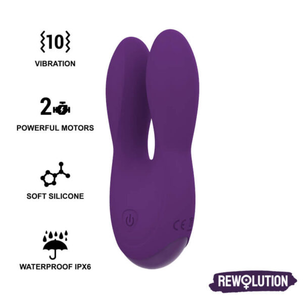 GALET VIBRANT SUPER FLEXIBLE EN SILICONE Galets vibrants coquins 55 € sur AnVy.fr, le loveshop engagé