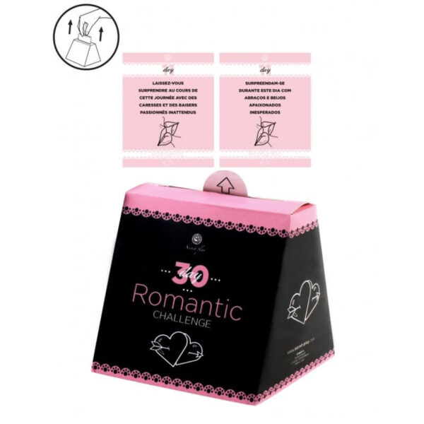 DÉFIS ROMANTIQUES SUR 30 JOURS POUR COUPLE Jeux de cartes sexuels 10 € sur AnVy.fr, le loveshop engagé