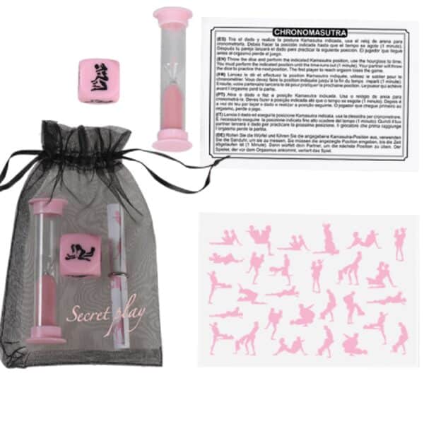 KIT JEUX COQUIN SECRETPLAY CHRONOMASUTRA Jeux intimes avec chrono 8 € sur AnVy.fr, le loveshop engagé