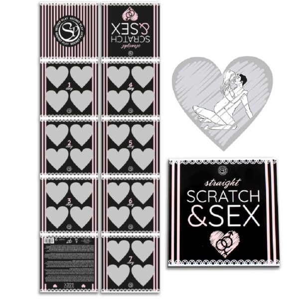 JEU À GRATTER COQUIN POUR COUPLE - SECRETPLAY Jeux de cartes sexuels 8 € sur AnVy.fr, le loveshop engagé