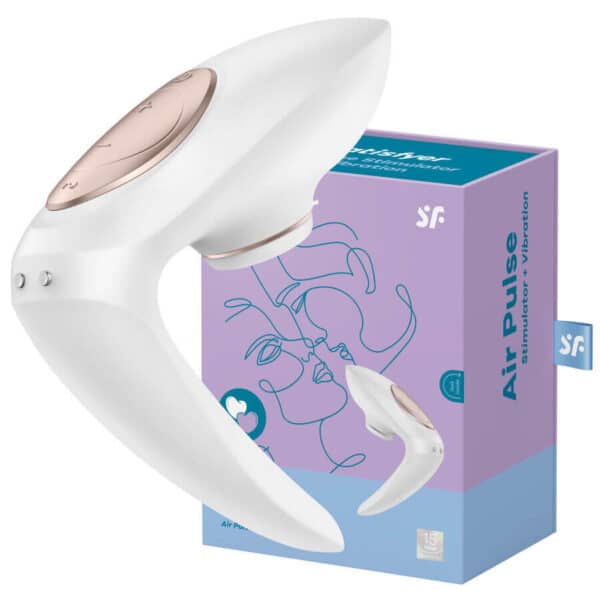 SEXTOY COUPLE ASPIRATEUR CLITORIS BLANC -SATISFYER Accueil 70 € sur AnVy.fr, le loveshop engagé