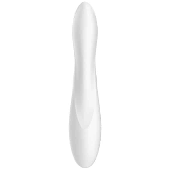 SEXTOY RABBIT BLANC ASPIRANT LE CLITORIS - SATISFYER Sextoys rabbit rechargeables 80 € sur AnVy.fr, le loveshop engagé