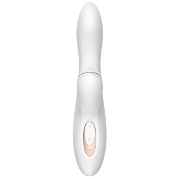 SEXTOY RABBIT BLANC ASPIRANT LE CLITORIS - SATISFYER Sextoys rabbit rechargeables 80 € sur AnVy.fr, le loveshop engagé