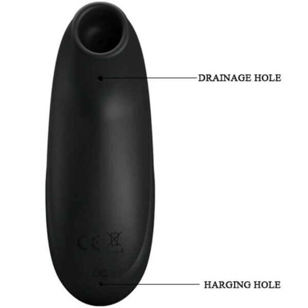 SEXTOY À SUCCION RECHARGEABLE NOIR Aspirateurs à clitoris 62 € sur AnVy.fr, le loveshop engagé