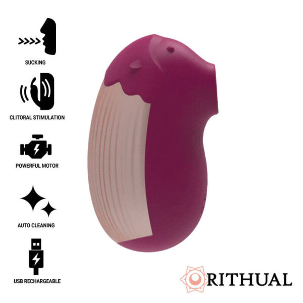 STIMULATEUR CLITORIDIEN A SUCCION ROUGE Aspirateurs à clitoris 55 € sur AnVy.fr, le loveshop engagé