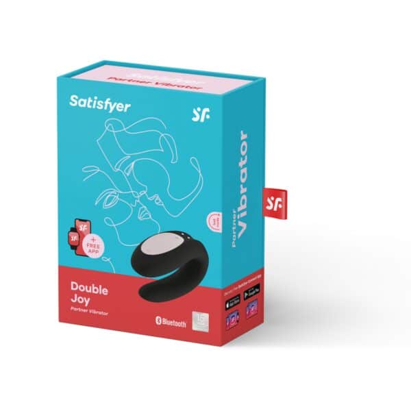 SEXTOY POUR COUPLE NOIR VIA APP MOBILE - SATISFYER Vibro contrôlables à distance 73 € sur AnVy.fr, le loveshop engagé