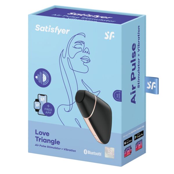 SEXTOY A SUCCION CONNECTÉ NOIR - SATISFYER Aspirateurs à clitoris 70 € sur AnVy.fr, le loveshop engagé