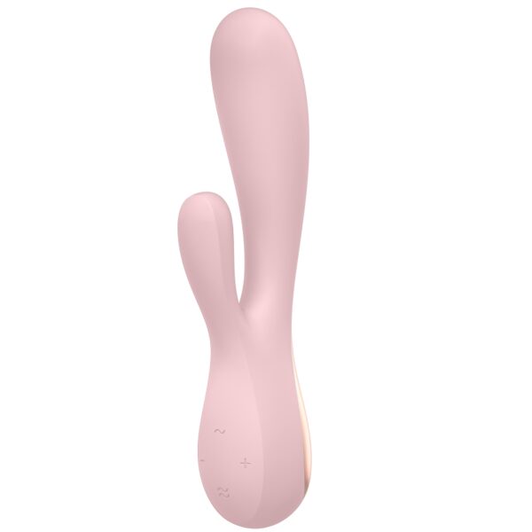 VIBROMASSEUR RABBIT CONNECTÉ ROSE - SATISFYER Sextoys rabbit rechargeables 70 € sur AnVy.fr, le loveshop engagé