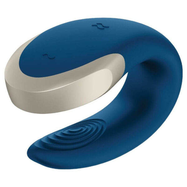 VIBROMASSEUR POUR COUPLE BLEU - SATISFYER Vibro contrôlables à distance 80 € sur AnVy.fr, le loveshop engagé