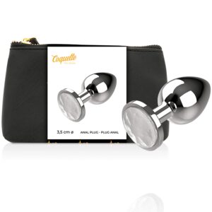 PLUG ANAL CLASSIQUE AVEC BIJOUX CRISTAL - COQUETTE Plaisir anal 27 € sur AnVy.fr, le loveshop engagé